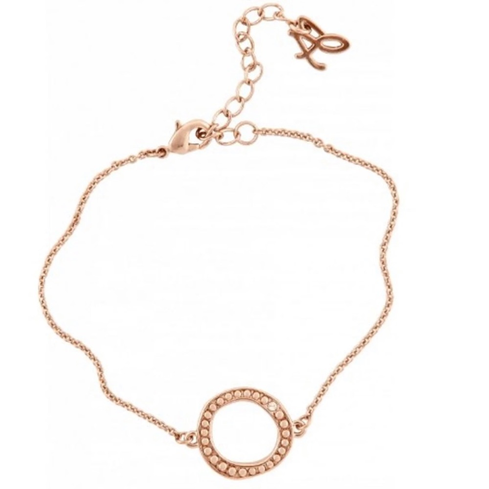 Rose Gold Bracelet with Swarovski Crystal